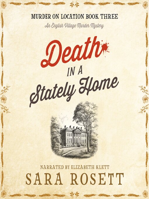 Title details for Death in a Stately Home by Sara Rosett - Available